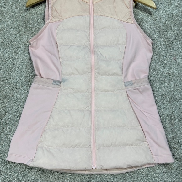 Lululemon Women’s Goose Down Feathers for It All Vest Full Zip in Pink Mist 6 - Picture 4 of 16